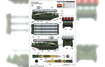 Сборная модель Российская S-300V 9A85 SAM