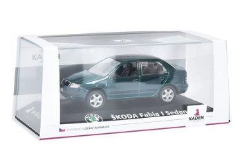 SKODA Fabia I Sedan (2000), green