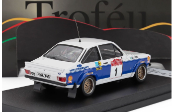 FORD Escort Mkii (night Version) №1 Rally Sanremo (1977) Bjorn Waldegaard - Hans Thorzelius, White Blue