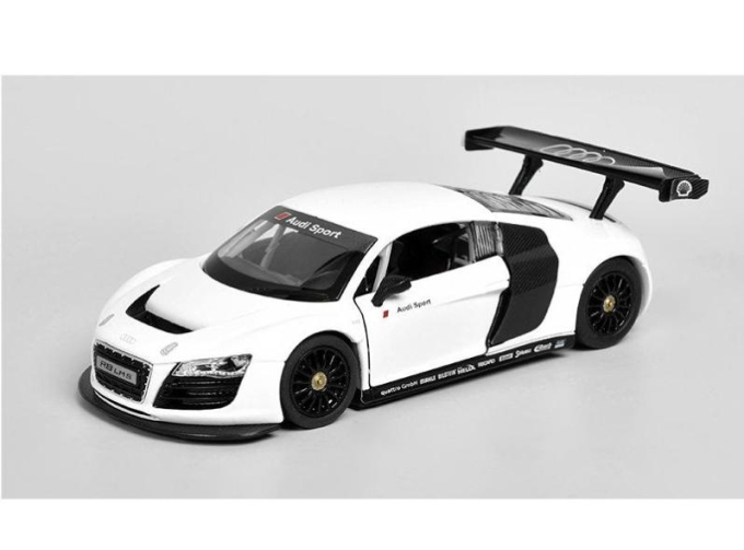 AUDI R8 Lms Ultra V10 N0 Costumer Racing (2012), White Carbon
