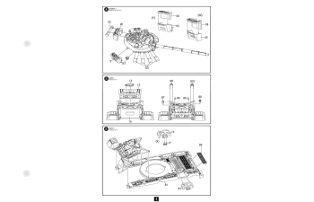 Сборная модель Сирийский Т-72БМ с динамической защитой Контакт-1