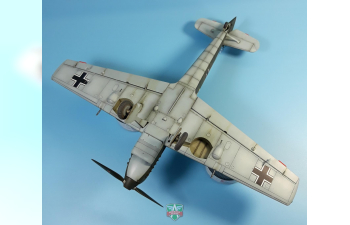 Сборная модель Немецкий истребитель Messerschmitt Bf-109C-3