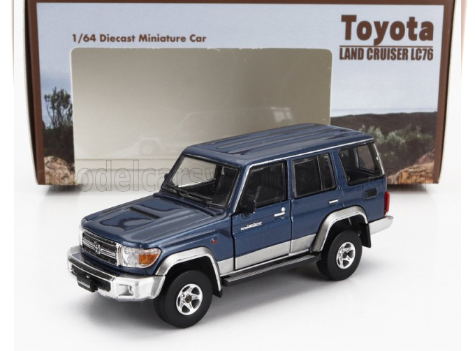 TOYOTA Land Cruiser Lc76 (2014), Blue Silver