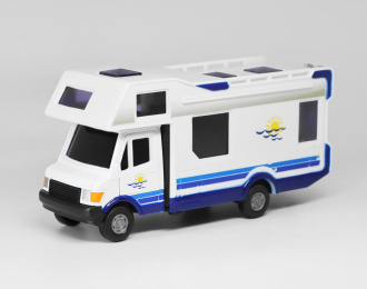 MERCEDES-BENZ 308D T1 кемпер белый с синим