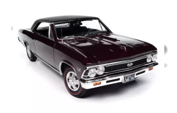 CHEVROLET Chevelle SS 396 (1966), dark red matt-black