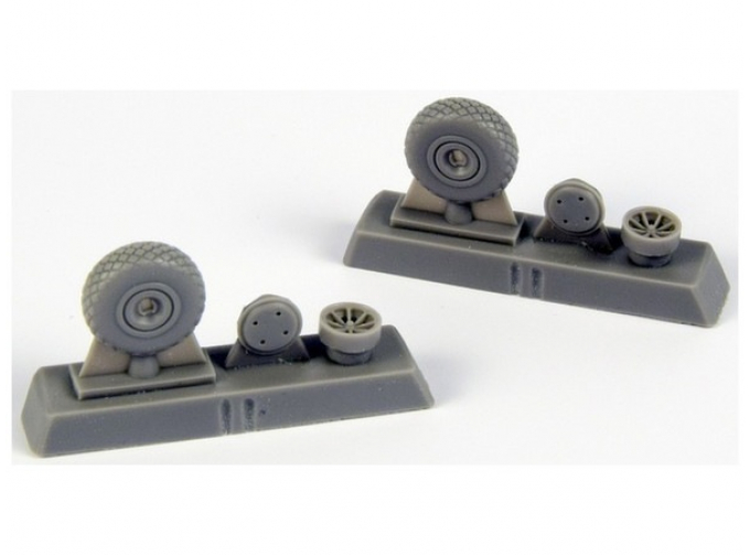 P-40 Wheels - Diamond Tread for Special Hobby kits
