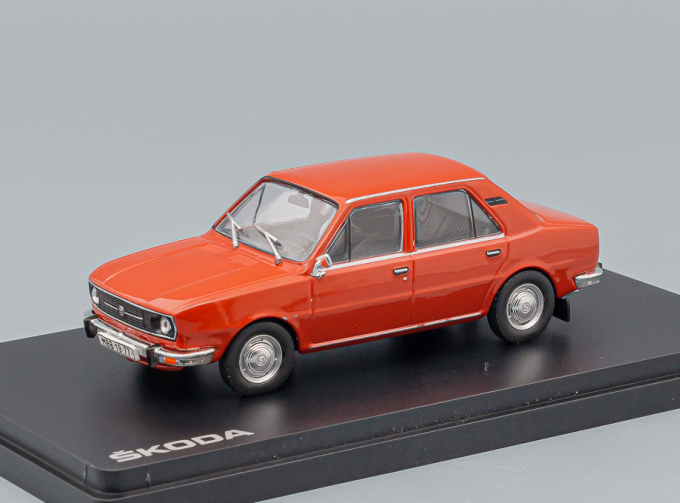 SKODA 105L - 1977 Červená Paprika