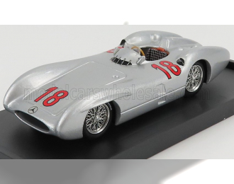 MERCEDES BENZ F1 W196c N 18 Juan Manuel Fangio Season 1954 World Champion, Silver