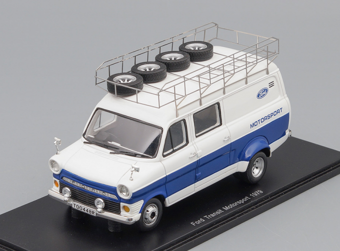 FORD Transit Motosport (1979), white / blue