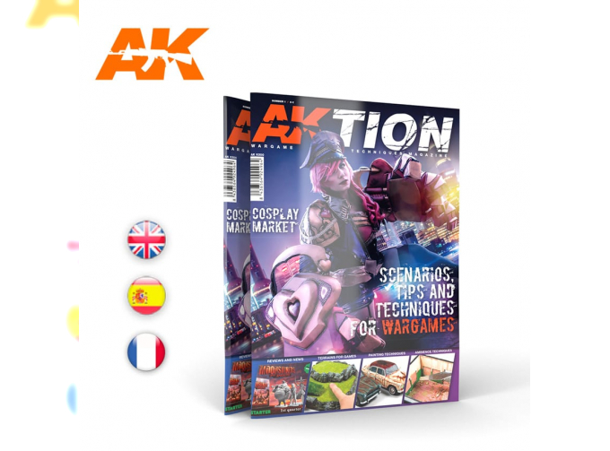 Книга на английском языке "AKTION Nº1"