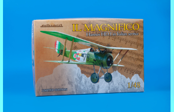 Сборная модель Самолет IL MAGNIFICO Hanriot HD. I в итальянских ВВС