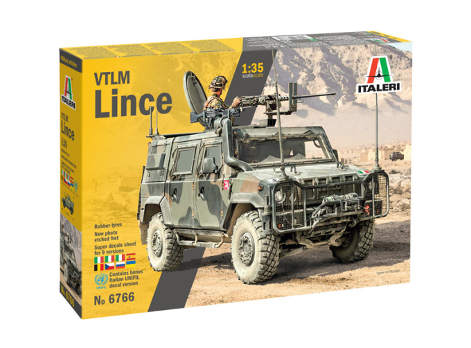 Сборная модель IVECO FIAT Vlmv Lince Military 2010
