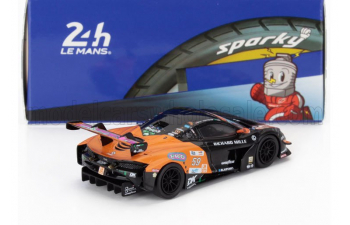 McLAREN 720s Gt3 Evo M840t 4.0l V8 Turbo Team United Autosports №59 24h Le Mans (2024) Nicolas Costa - James Cotingham - Gregoire Saucy, Black Orange
