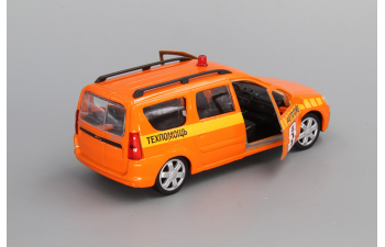 LADA Largus Техпомощь, orange