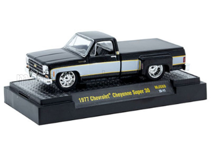 CHEVROLET Cheyenne Pick-up Super 30 Custom (1972), Black White
