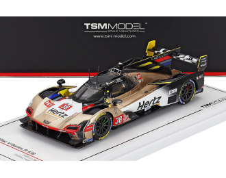 CADILLAC V-series R 5.5l V8 Team Hertz Jota №38 24h Le Mans (2025) Earl Bamber - Sebastien Bourdais - Jenson Button, Gold White Black