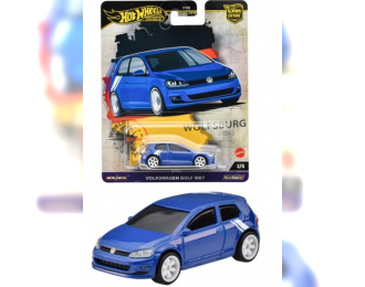 VOLKSWAGEN Golf MK 7 (2014), blue