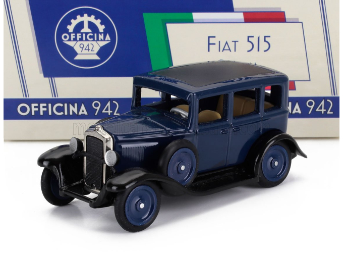 FIAT 515 Berlina (1931), blue/black