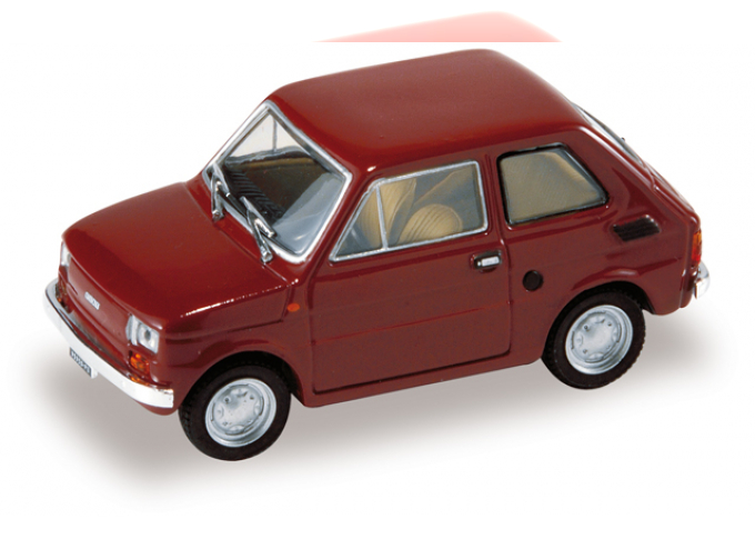 FIAT 126 (1972), red