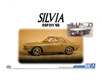 Сборная модель Nissan CSP311 Silvia '66 The Model Car No.66