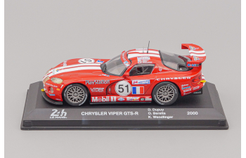CHRYSLER Viper Gts-r 8.0l V10 Team Oreca №51 24h Le Mans 2000 Olivier Beretta - Karl Wendlinger - Dominique Dupuy, red / white