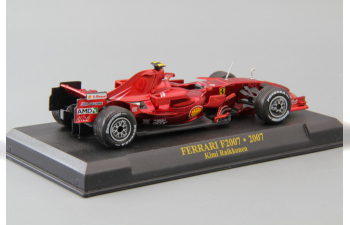 FERRARI F2007 Kimi Raikkonen #6 (2007), red metallic