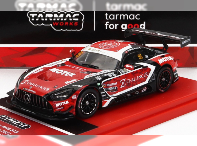 MERCEDES-BENZ Amg Gt3 Team Bamboo Racing N95 Macau Gt Cup (2021), Red Black White