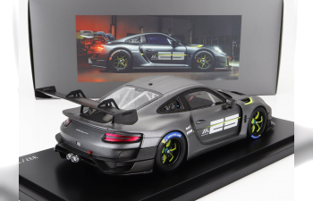 PORSCHE 911 991-2 Gt2 Rs №25 Clubsport (2021) - Manthey Racing 25 Jahre - Con Vetrina - With Showcase, Grey Met