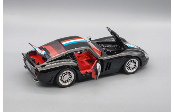 FERRARI 250 GTO 1962, чёрный, 21 см.