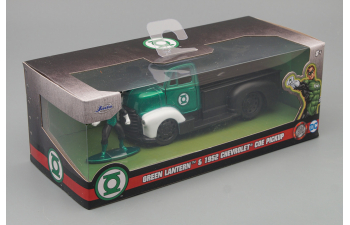 CHEVROLET Coe Truck With Green Lantern Figure (1952), Green Black