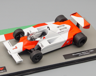 McLAREN F1 Mp4/1 Ford N7 Season (1981) John Watson, White Red