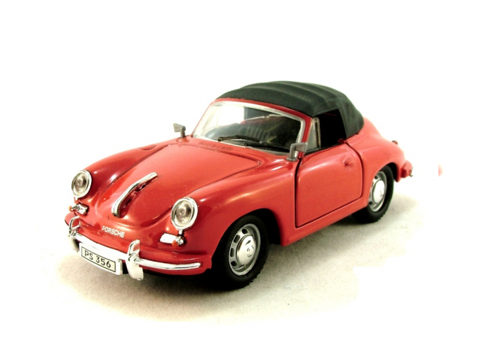 PORSCHE 356B Coupe закр.мягкий верх (откр.двери), 251ND 1:43, красный