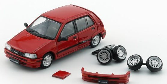 DAIHATSU Charade 16v (1991), red