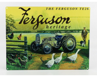 ACCESSORIES Metal Plate - Massey Ferguson Tractor Heritage Te20, Various