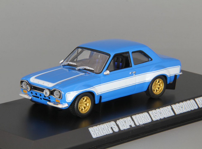 FORD Escort RS2000 MkI Brians`s из к/ф "Форсаж" (1974), blue / white