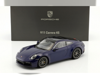 PORSCHE 911 (992) Carrera 4S (2019) dark blue