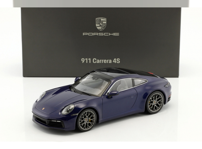 PORSCHE 911 (992) Carrera 4S (2019) dark blue