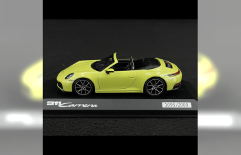 PORSCHE 911 992-2 Carrera Cabriolet Open (2024), Cartagena Yellow