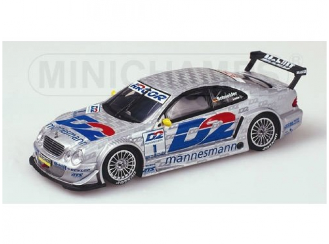 MERCEDES-BENZ CLK DTM 2000 W208 Team AMG 1 B.Schneider, silver