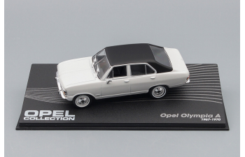 OPEL Olympia A (1967-1970), white / black