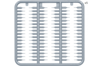 Сборная модель WORKABLE TRACK LINKS SET FOR Pz.III / Pz.IV EARLY TYPE