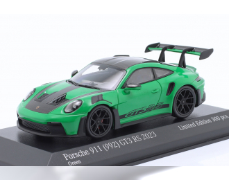 PORSCHE 911 992 Gt3 Rs Coupe Weissach Package (2023), Green Black