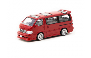 TOYOTA Hiace Waggon Custom, red