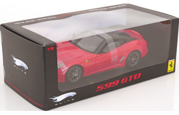 FERRARI 599 GTO (2010), red matt-grey