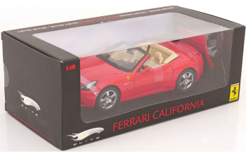 FERRARI California Convertible with removable Hardtop, scuderia-red
