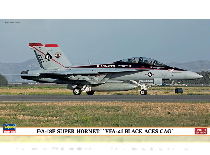 Сборная модель FA18F Super Hornet VFA41 Black Aces Limited Edition