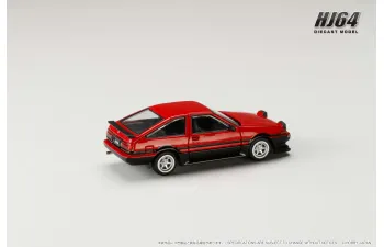 TOYOTA Sprinter Trueno Late Version JDM Style, red/black