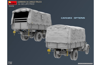 Сборная модель OPEL Blitz German 3t Cargo Military Truck 2-assi 1945