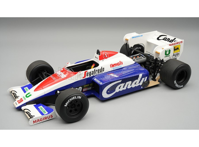 Toleman F1 TG184 HART TURBO №20 PRACTICE ITALY GP (1984) PIERLUIGI MARTINI
