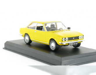 FIAT 124 Sport 1971, серия Auto Plus La Collection 73, желтый